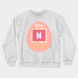 BTS Tamagotchi pink aesthetic item Crewneck Sweatshirt